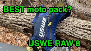 USWE RAW 8 hydration pack ownerrider review [upl. by Sallie]