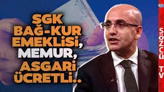 Memur SGK Bağ Kur Emeklisi ve Asgari Ücretli Maaş Zammında Yeni Tablo Hesapladı Oran Verdi [upl. by Eidson]