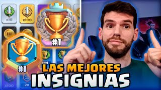 Descubre todas las INSIGNIAS en Clash Royale 2024 [upl. by Ecinuahs223]