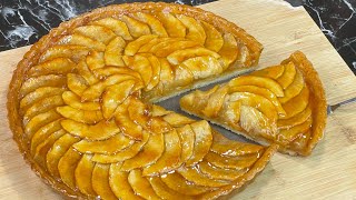 RECETTE DÉTAILLÉE DE LA TARTE AUX POMMES 🍏 100 maison 🍎 Deli Cuisine [upl. by Uria]