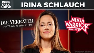 Die Verräter amp Ninja Warrior  Irina Schlauch Interview [upl. by Nakah]