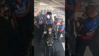 Warming Up The Matco Tools Top Fuel Dragster [upl. by Mialliw216]