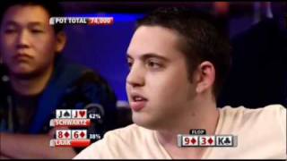 Sick Bluff Phil Laak vs Luke Schwartz [upl. by Uird]