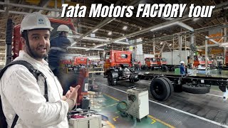 Vlog 113 This is how Tata Motors makes its vehicles in its Pune Plant [upl. by Jaunita]