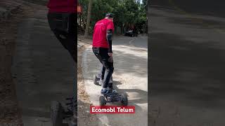 Ecomobl Telum BA electric mountain board eboardesk8electricskateboardmountainboard [upl. by Sidon]