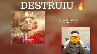 REACT 🔥 Mc Hariel  Espelho feat Gaab Áudio Oficial [upl. by Eaner]