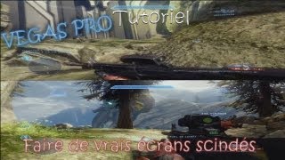 TUTO  Faire des écrans scindés   SONY VEGAS PRO [upl. by Sean]