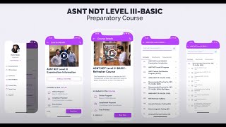 ASNT NDT Level III BASICPreparatory Course [upl. by Boggers]