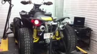 2012 Can Am Renegade 1000 XXC with Dual Exhaust twin pipes [upl. by Tnomed]