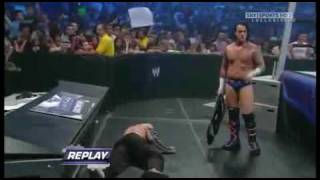 CM Punk Attacks Jeff Hardy [upl. by Olegnaed830]