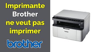 Résoudre l’erreur « Mon imprimante Brother ne veut pas imprimer depuis mon PC » [upl. by Valda]