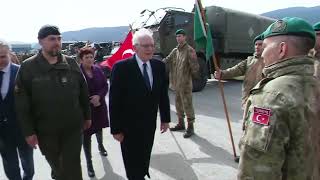 EU Committed To Bosnias Stability Amid Ukraine War Borrell inspects EUFOR Camp Butmir in Sarajevo [upl. by Oruntha345]