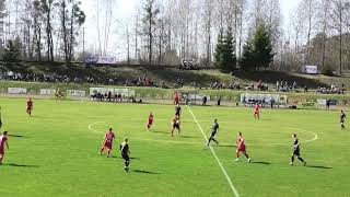 Skrót meczu Rominta Gołdap vs Olimpia Olsztynek 11 [upl. by Akemihs187]