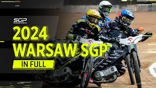 FULL RACE WarsawSGP 2024 The Comeback in the Capital 🔥  FIM Speedway Grand Prix [upl. by Breanne361]