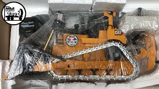 RC BULLDOZERS UNBOXING  METAL GEARBOX TRACK CONVERTED TO HOBBY RC  REVIEW AND TESTED by KTTV [upl. by Nita]