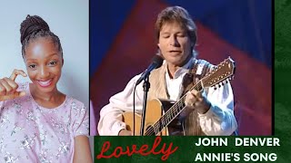 John Denver  Annies Song First time hearing reaction johndenver anniessong [upl. by Breskin]