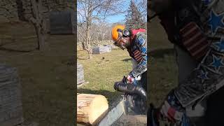 CRAZY CR500 POWERED CHAINSAW START TWO STROKE TUESDAY RIGHT CR500 chainsaw [upl. by Dora]