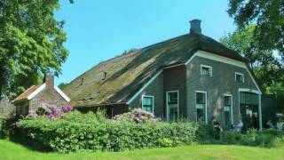 NETHERLANDS village of Orvelte Drenthe hdvideo [upl. by Otter]