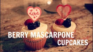 Berry Mascarpone cupcakes Lilybelle Morris [upl. by Diahann]