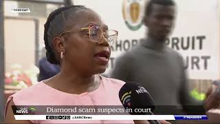 Diamond Investment Scam  Nine suspects appear in Bronkhorstspruit court Thandi Mbambo [upl. by Ammeg983]