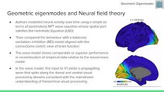 On Connectome and Geometric Eigenmodes of Brain Activity [upl. by Sauer907]