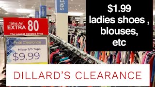 Dillard’s Clearance Sale [upl. by Narmak]