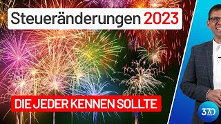 Steueränderungen 2023 Grundfreibetrag Photovoltaik HomeOffice Arbeitszimmer Sparerfreibeträge [upl. by Limak]