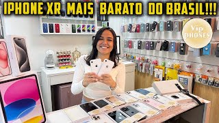 IPHONE XR MAIS BARATO DO BRASIL VIP PHONES SANTA IFIGÊNIA [upl. by Garlan722]