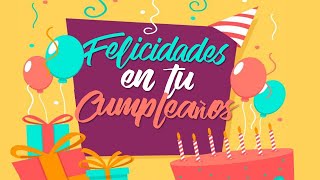 MENSAJE DE CUMPLEAÑOS PARA UN AMIGO ESPECIAL  Con frases divertidas de cumpleaños [upl. by Yrtneg]