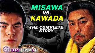 Mitsuharu Misawa vs Toshiaki Kawada The Complete Story [upl. by Namlas]