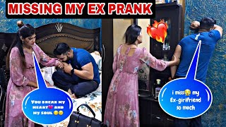 MISSING MY EXPRANK ON WIFE🤣 SHE CRIED😪 Epic funny reaction🤪 viral comedy prank [upl. by Ellivnarg]