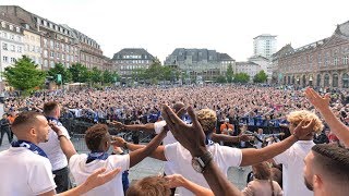 Strasbourg fête la Ligue 1  RC Strasbourg Alsace [upl. by Onit]