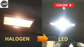 How to change SWIFT Roof lamp bulb  Installing LED roof lamp on SWIFT 2013  DIY [upl. by Johnathan]