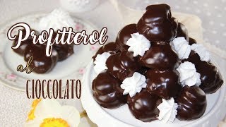 PROFITTEROL AL CIOCCOLATO  Profiterole recipe  Le ricette di DELIZIEePASTICCi di Marzia [upl. by Heiney]