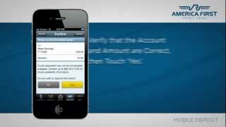 AFCU iPhone Mobile Deposit Demo [upl. by Wickner]