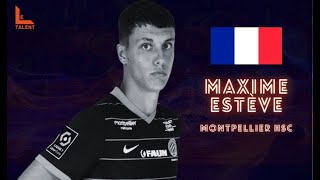 Maxime Estève  Montpellier HSC  20212022 [upl. by Almund997]