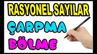 Rasyonel Sayılarda Çarpma ve Bölme İşlemi  7Sınıf Matematik [upl. by Anelegna]