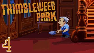 Thimbleweed Park  FULL Walkthrough Gameplay 04 [upl. by Atrebla]