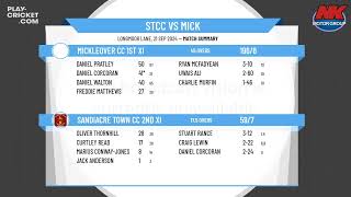 Sandiacre Town CC 2nd XI v Mickleover CC 1st XI [upl. by Adelia69]