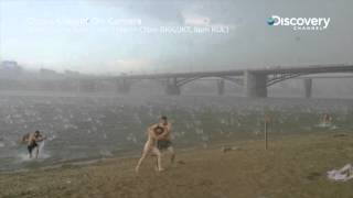 Sudden Hailstorm In Siberia  Chaos Caught On Camera [upl. by Nylidnarb]