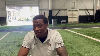 UCF Football 2024 Transfer Media Event  Zavier Carter [upl. by Etram]