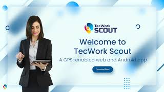 Field Force Management Software  TecWork Scout [upl. by Htiekal656]