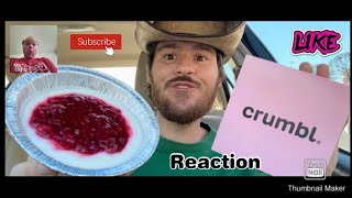 Reaction to Crumbl Cookies Raspberry Cream Pie Tester Review [upl. by Niroht986]