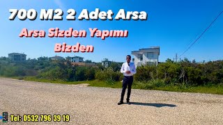 2 Adet 700 M2 Güzel Arsa🏡Bu Arsalar Fırsat Yerler 🔴 Arsa Sizden Yapımı Bizden didimdesatılık [upl. by Besnard]