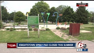 Knightstown spray pad closed this summer [upl. by Sorkin886]