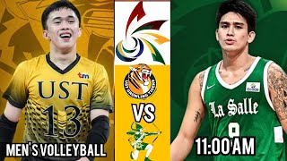 UST vs DLSU  UAAP SEASON 86 MENS VOLLEYBALL LIVE SCOREBOARD [upl. by Oilisab]