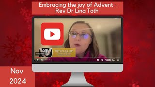 A Langham Live Christmas Advent Devotional with Dr Lina Toth  November 2024 [upl. by Lawler]