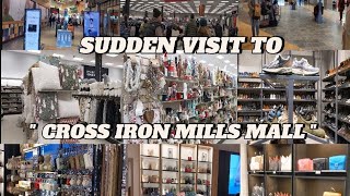 Sudden visit to CROSS IRON MILLS MALLCanadahomevlogs [upl. by Rayle]