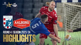 HC Zagreb vs Aalborg Håndbold  Round 4  EHF Champions League Men 202324 [upl. by Omrelliug]