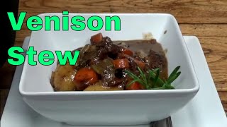 SIMPLE DUTCH OVEN VENISON STEW AT CAMP EASY DUCTH OVEN RECIPE [upl. by Ardnoet486]